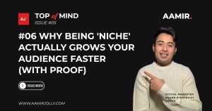 #06 – Why Being ‘Niche’ Actually Grows Your Audience Faster (With Proof)